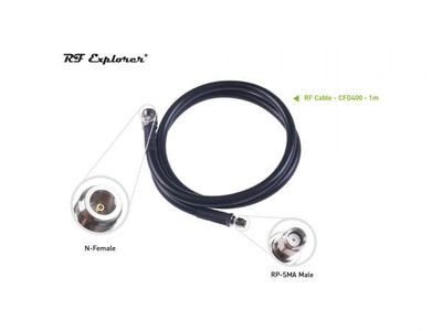 RF CABLE N / RP-SMA CFD400 1m