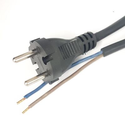 POWER CORD TO ELECTRIC TOOL 2x1,5mm2 3m