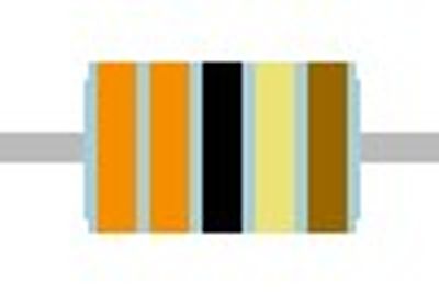 METAL FILM RESISTOR 0,6W: 33ohm