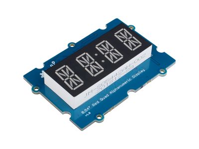 Grove 0.54" Red Quad Alphanumeric Display