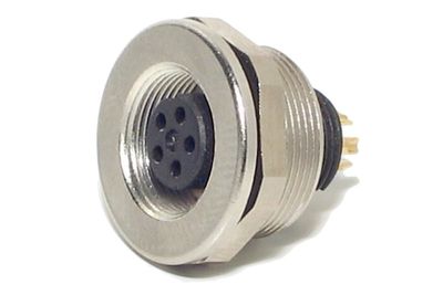 BINDER 712 5-PIN PANEL FEMALE