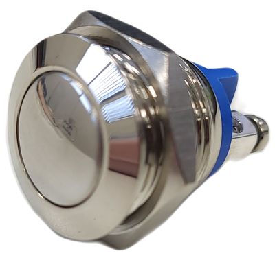 VANDAL PROOF PUSH-BUTTON SWITCH 2A 36V (ON)/OFF