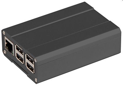 Joy-IT RASPBERRY PI3 ALUMINIUM CASE GREY Joy-IT RASPBERRY PI3 ALUMINIUM CASE GREY