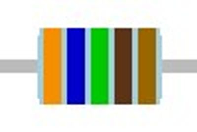 METAL FILM RESISTOR 0,6W: 3,65kohm