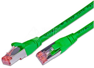 CAT6 PATCH CABLE SHIELDED S/FTP 0,5m green