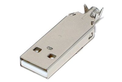 USB A MALE SOLDERABLE WIRE CONNECTOR