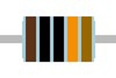 METAL FILM RESISTOR 0,17W: 100kohm