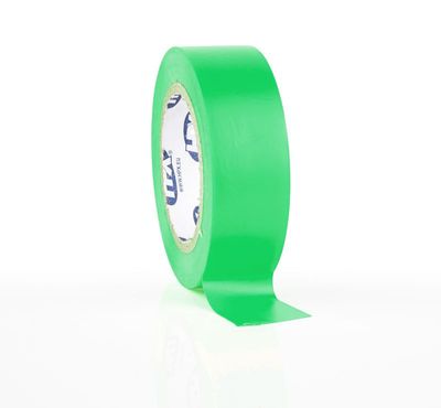 PVC PLASTIC TAPE GREEN 15mm 10m