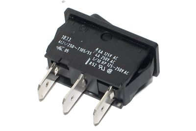 ROCKER SWITCH 1-POLE ON/(ON) 4A 250VAC