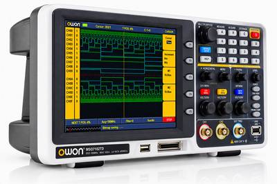 OWON MSO7102TD – 100 MHz mixed-signal oscilloscope
