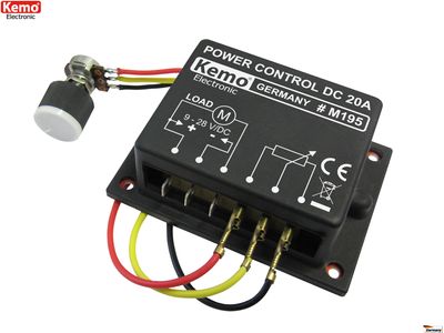 PWM POWER CONTROLLER 9-28VDC 20A PWM POWER CONTROLLER 9-28VDC 20A