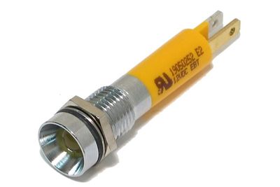 5mm LED INDICATOR LIGHT 12V YELLOW 5mm LED INDICATOR LIGHT 12V YELLOW