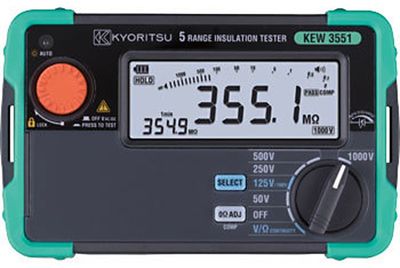 Kyoritsu 3551 Digital Insulation / Continuity Testers