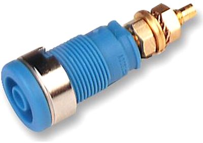 4mm SAFETY BANANA SOCKET BLUE 4mm SAFETY BANANA SOCKET BLUE