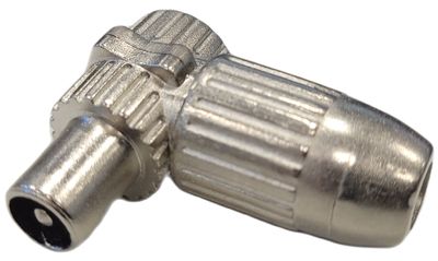 IEC ANTENNA CONNECTOR MALE ANGLE