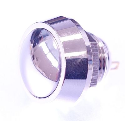Closing pushbutton switch IP65 2A 36VDC domed cap