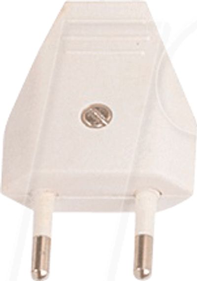 EURO MAINS PLUG WHITE