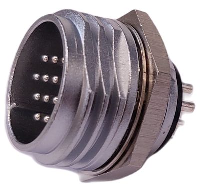 Hirose RM15TRD-12P(71)RM15TRD-12P(71) CONNECTOR MALE 12 POS Hirose RM15TRD-12P(71)RM15TRD-12P(71) CONNECTOR MALE 12 POS