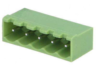 Detachable terminal block mating connector straight 5X R5,08