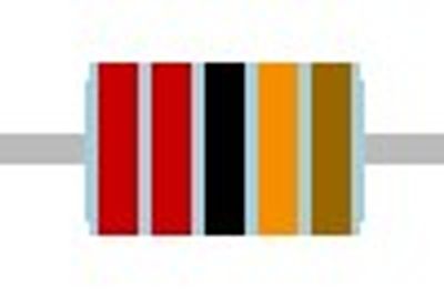 METAL FILM RESISTOR 0,6W: 220kohm