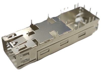 SFP Cage 1x1 Through Hole Type
