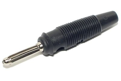 4mm BANANA MALE BLACK 4mm BANANA MALE BLACK