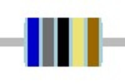 METAL FILM RESISTOR 0,6W: 68ohm