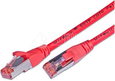 CAT6 PATCH CABLE SHIELDED S/FTP 3m red