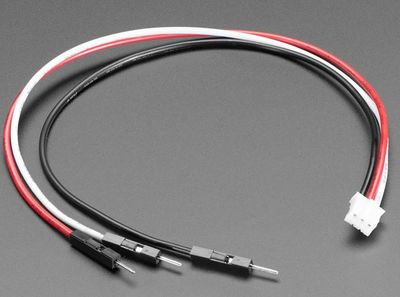 JST PH 2mm 3-Pin to Male Header Cable - 200mm JST PH 2mm 3-Pin to Male Header Cable - 200mm