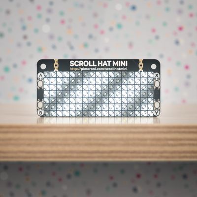 Pimoroni Scroll HAT Mini for Raspberry Pi Pimoroni Scroll HAT Mini for Raspberry Pi