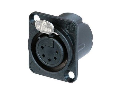 Neutrik XLR 5-PIN FEMALE BLACK
