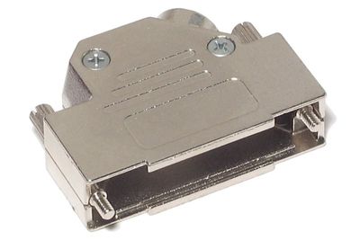 D25 CONNECTOR ENCLOSURE 45deg ANGLE METAL D25 CONNECTOR ENCLOSURE 45deg ANGLE METAL