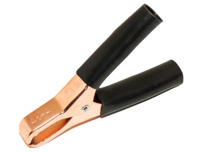 BATTERY CLAMP 75mm BLACK