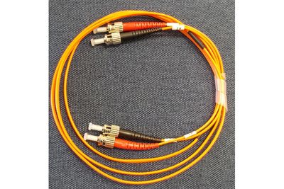 MM OM1 ST-ST DUPLEX PATCH FIBRE 0,7m