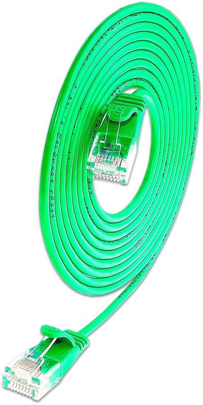 CAT6 LIGHTPATCH U/UTP 0,15m green