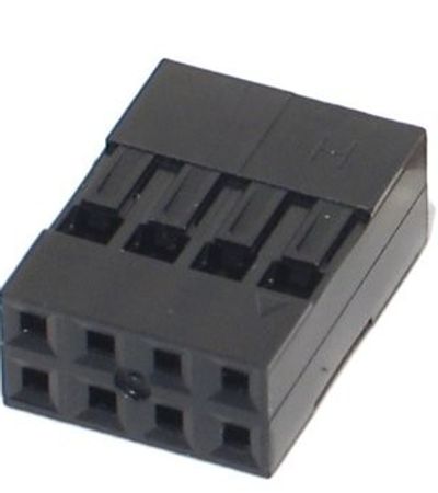 HARWIN CONNECTOR HOUSING 2X4