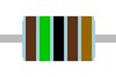 METAL FILM RESISTOR 0,6W: 1,5kohm