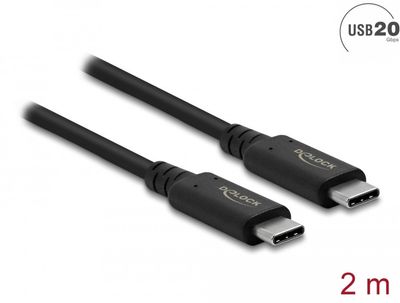 DELOCK 86980 USB4 20 Gbps Cable 2 m