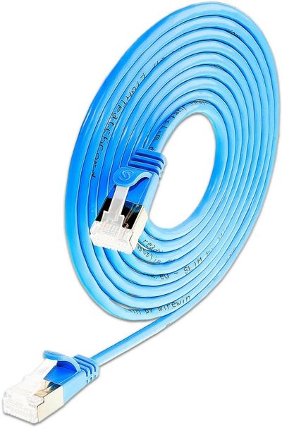 CAT6A 10G LIGHTPATCH U/FTP 5,0m blue CAT6A 10G LIGHTPATCH U/FTP 5,0m blue