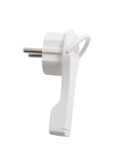 SCHUKO INDOOR MAINS PLUG ANGLED