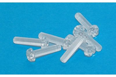 NYLON POZIDRIV SCREW M3 8mm NYLON POZIDRIV SCREW M3 8mm