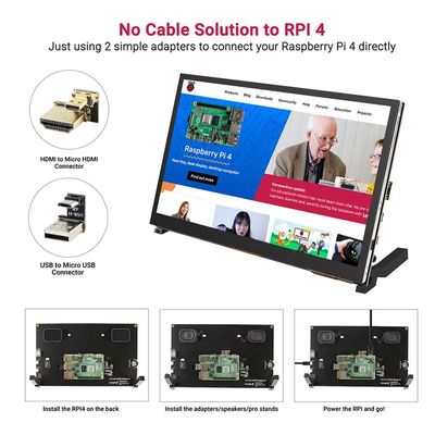Elecrow RC101S 10.1" 1024x600 IPS HDMI,CAPT,SPK TOUCHSCREEN