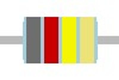 METAL OXIDE FILM RESISTOR 1W: 820kohm