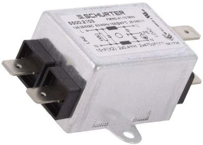 1-Phase Line Filter 1A 2,2nF + 15nf + 10mH