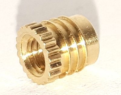 THREADED INSERT M3 FOR Ø4mm HOLE