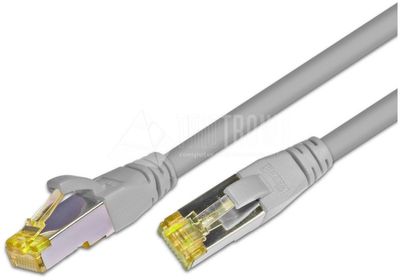 CAT6A PATCH CABLE SHIELDED S/FTP 7,5m grey