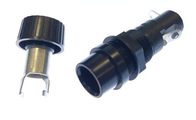 FUSE HOLDER PANEL MOUNT 6,3X32mm