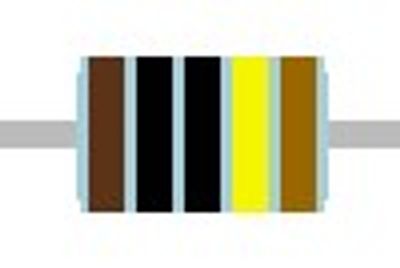 METAL FILM RESISTOR 0,6W: 1,0Mohm