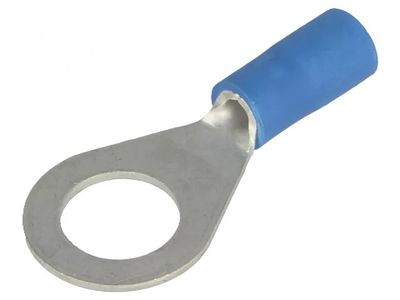 RING TERMINAL 8,4/14mm BLUE