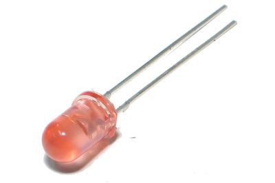 LED 5mm LIGHT PINK 100mcd 30red